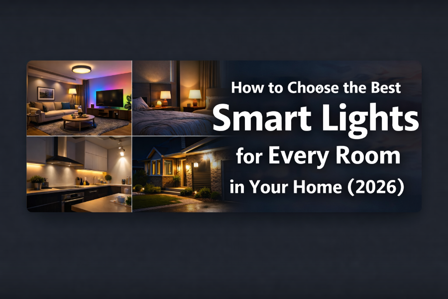 How to Choose the Best Smart Lights for Every Room in Your Home (2026)